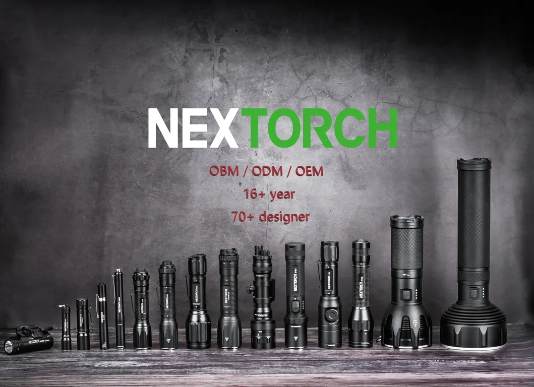1100 Meter 1200 Lumen Hunting Torch Linternas Nextorch P82 Super Long Distance for Searching for Hunting Weapons