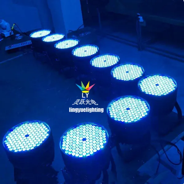 120X3w Stage Disco DMX RGBW LED PAR 64