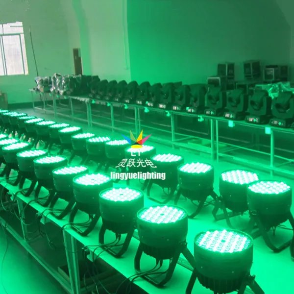 120X3w Stage Disco DMX RGBW LED PAR 64