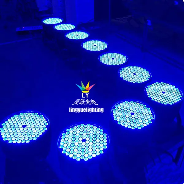 120X3w Stage Disco DMX RGBW LED PAR 64