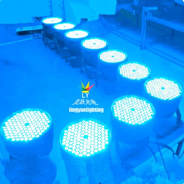 120X3w Stage Disco DMX RGBW LED PAR 64