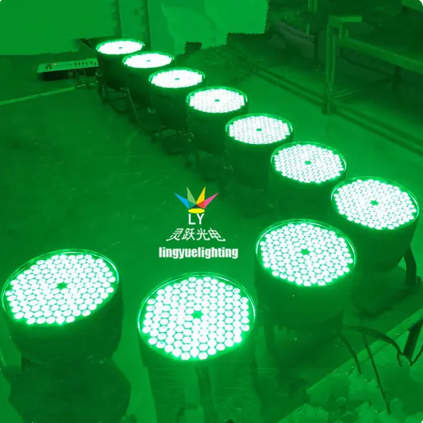 120X3w Stage Disco DMX RGBW LED PAR 64