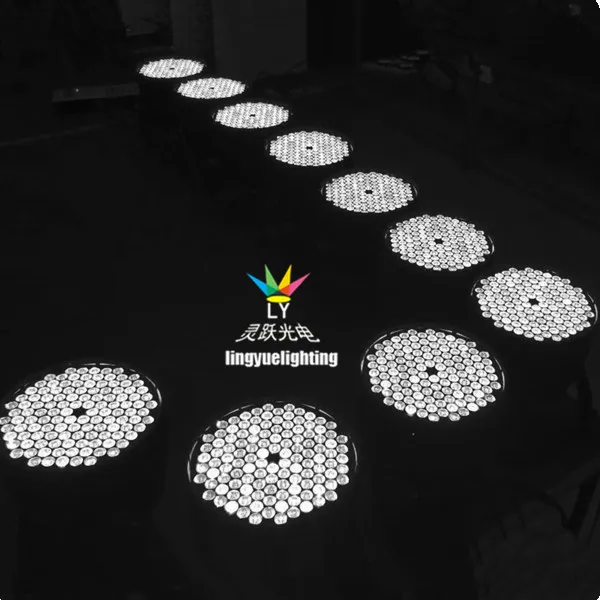 120X3w Stage Disco DMX RGBW LED PAR 64