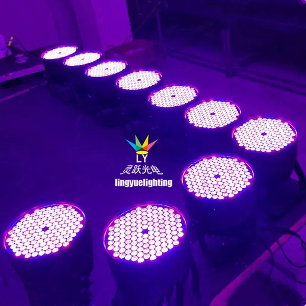 120X3w Stage Disco DMX RGBW LED PAR 64