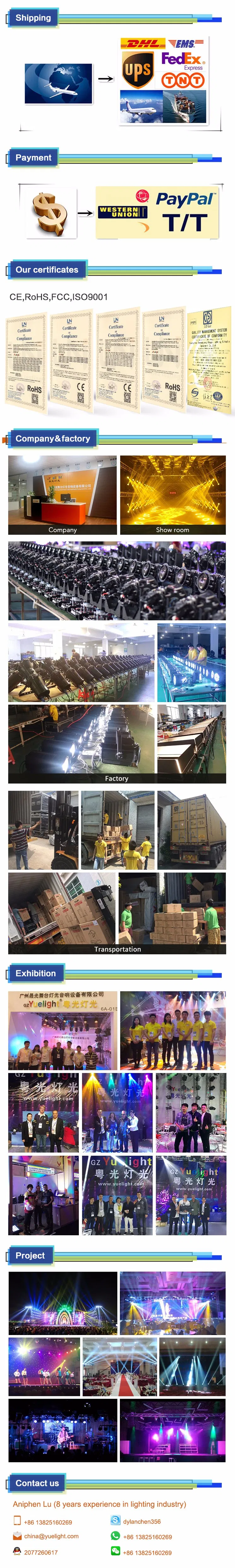 3PCS LED PAR Light DMX Control