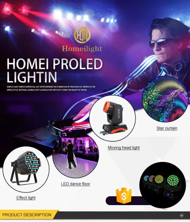 Beam Stage Disco Wedding PAR Lighting 24PCS LED Parcan