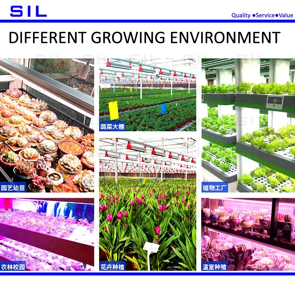 Full Spectrum Red LED Light Hofoled High Ppfd Waterproof Hydroponic Indoor Plants Dimmable Quantum Board 1.5m 24W LED Grow Tube Light