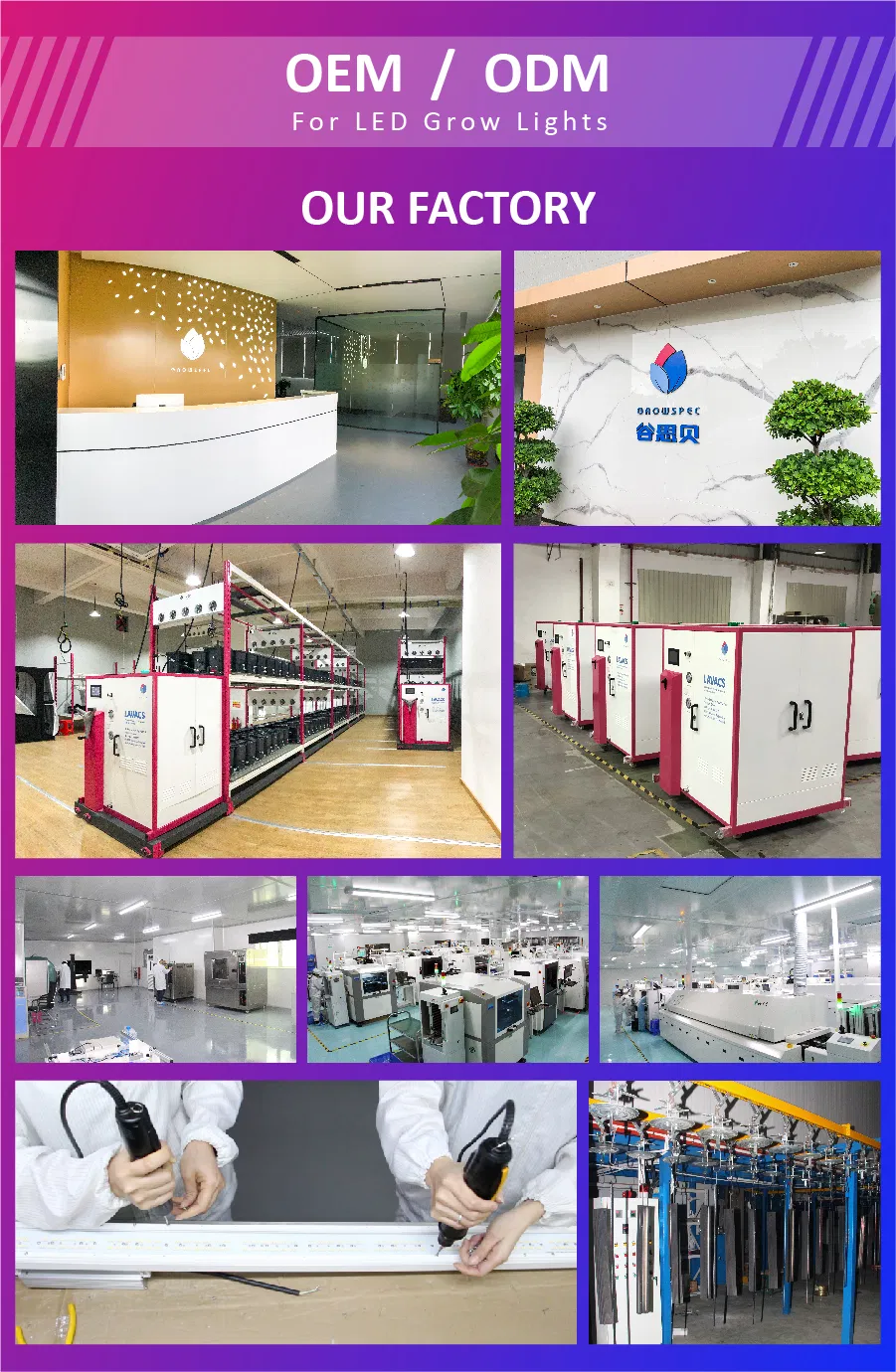 Growers Choice LED 400W LED Grow Light for Indoor Farming