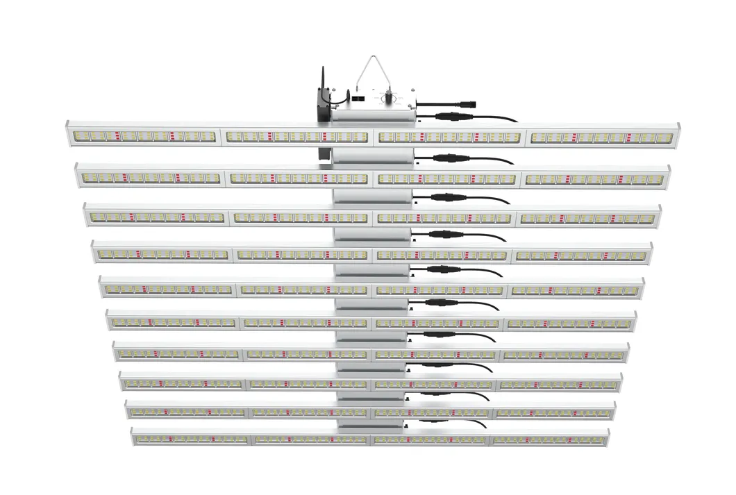 Hydroponic Growing Systems Full Spectrum Bluetooth Rj14 Group Control 800W LED Grow Light