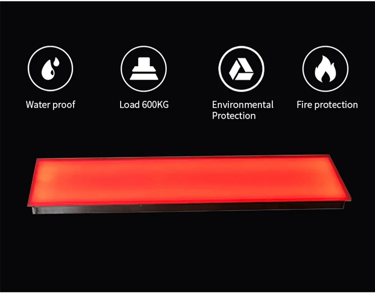 IP67 RGY Smart Pedestrian Traffic Signal LED Zebra Crossing Light