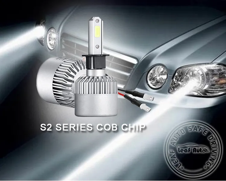 Kit De Luces LED S9 S2 LED Headlight Car LED H4 H7 H11 H8 Hb4 H1 H3 9005 Focos LED CREE Kit S6