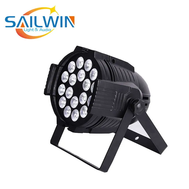 RoHS Certiificate 18*10W RGBW DMX512 LED PAR Stage Light with Powercon