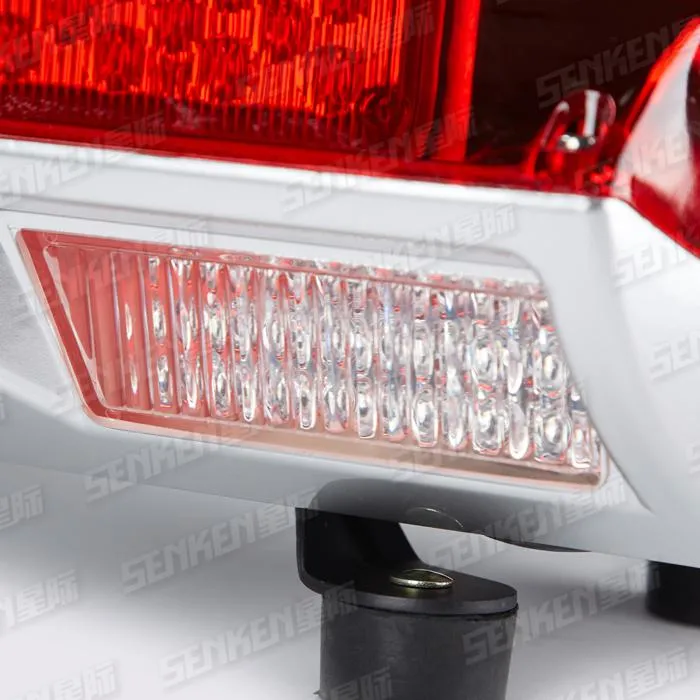 Senken Fierce Siren & Speaker Double Layer LED/Xenon Light Full Bright Police Full-Size Long Light Bar