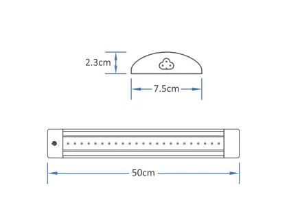 Vertical Farming Hydroponic System Greenhouse 80W 110W LED Grow Light